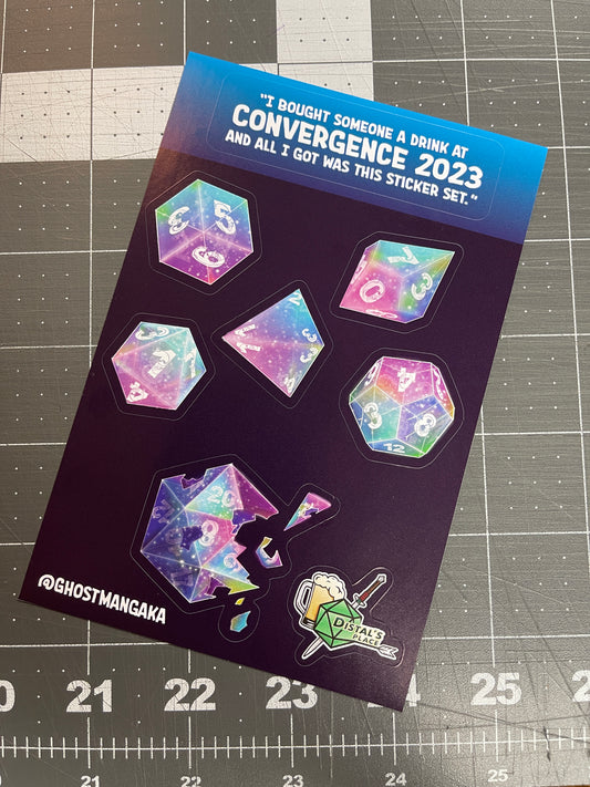 Voodoo Boo Convergence Sticker Set