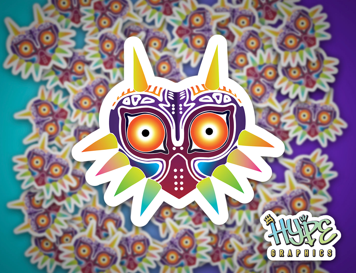 Legend of Zelda Majora's Mask Sticker