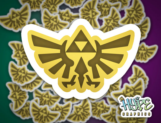 Legend of Zelda Triforce Sticker