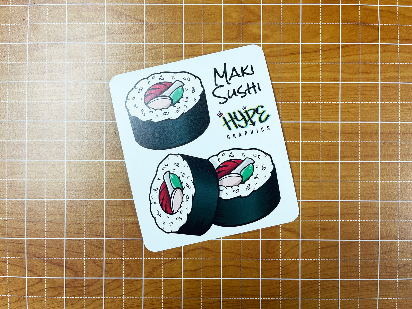 Maki Sushi Sticker Set - Set of 2